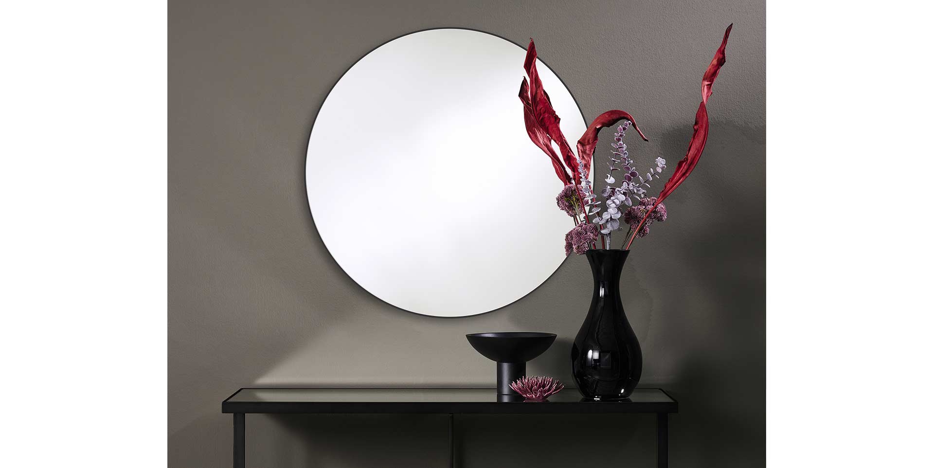 Miroir HOOP M BLACK slider image n°1