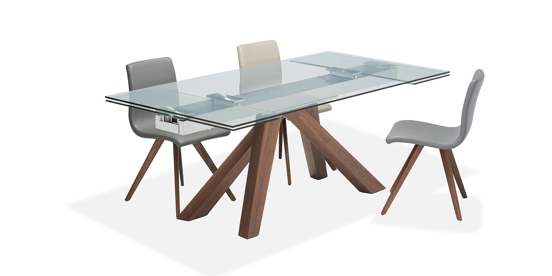 table de salle a manger en verre