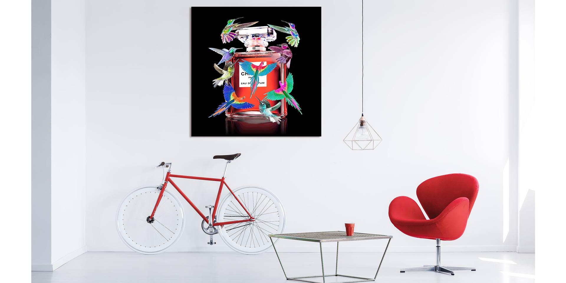 Tableau FLACON COLIBRI slider image n°1