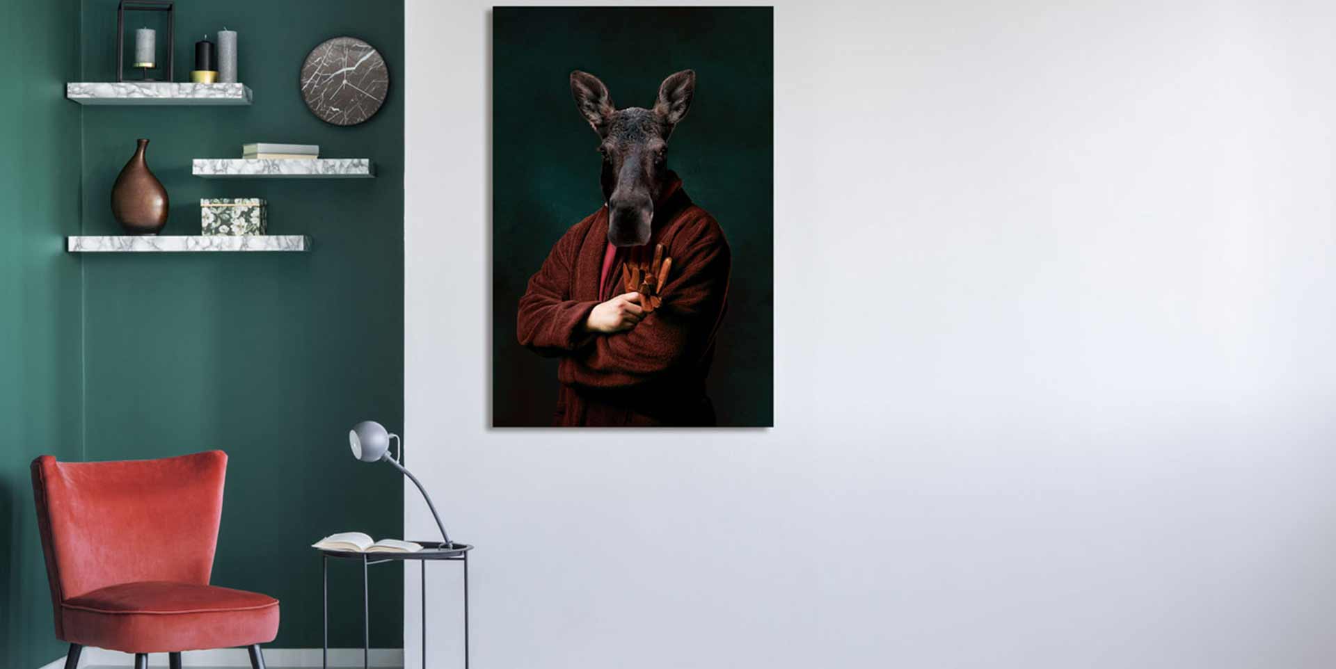 Tableau MYSTIC CARIBOU slider image n°1