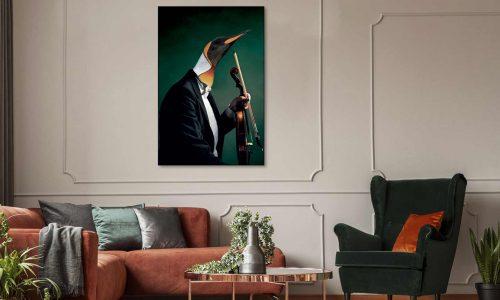 Tableau MYSTIC PINGOUIN 1