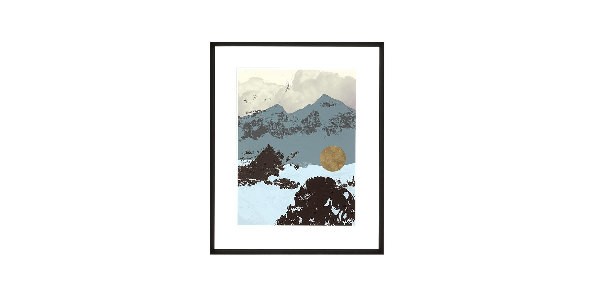 Tableau POP ART MOUNTAIN I slider image n°1