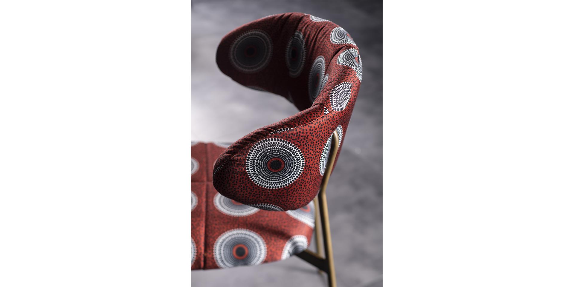 Chaise en tissu BLOM slider image n°6