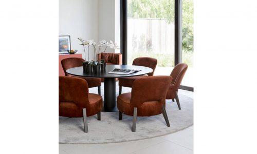 Fauteuil en tissu MOON 1