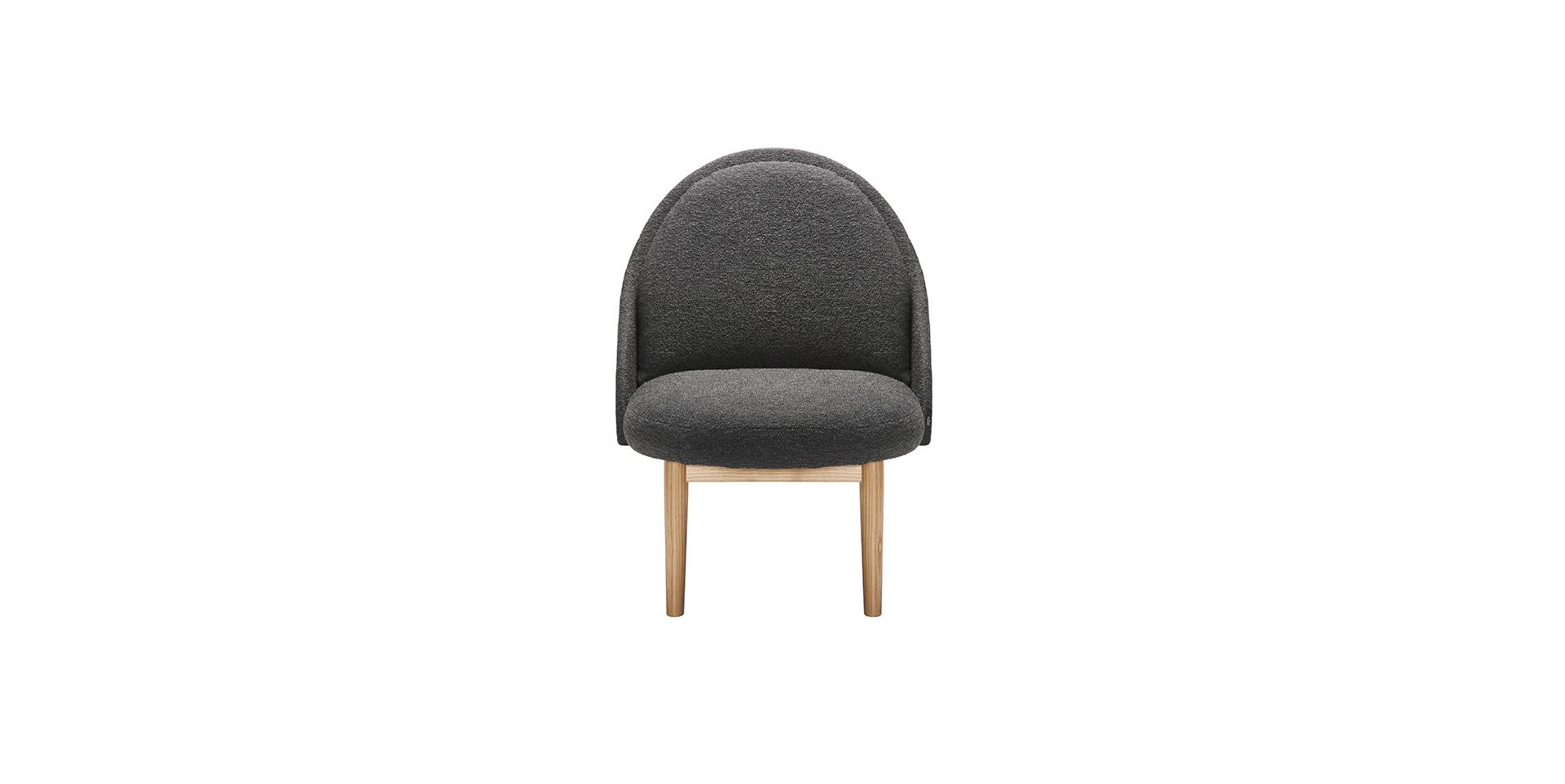 Fauteuil en tissu TOYA slider image n°2