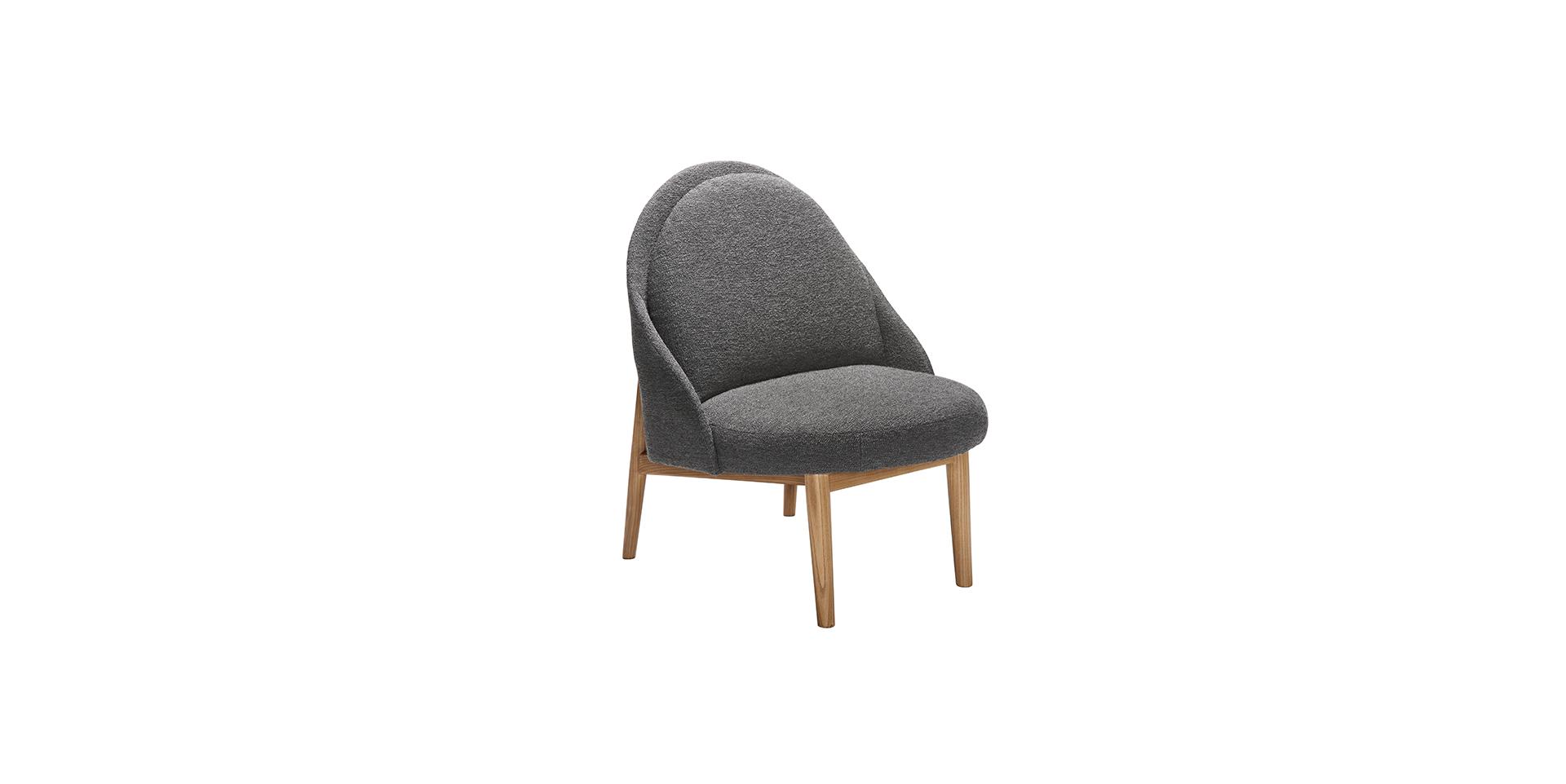 Fauteuil en tissu TOYA slider image n°3