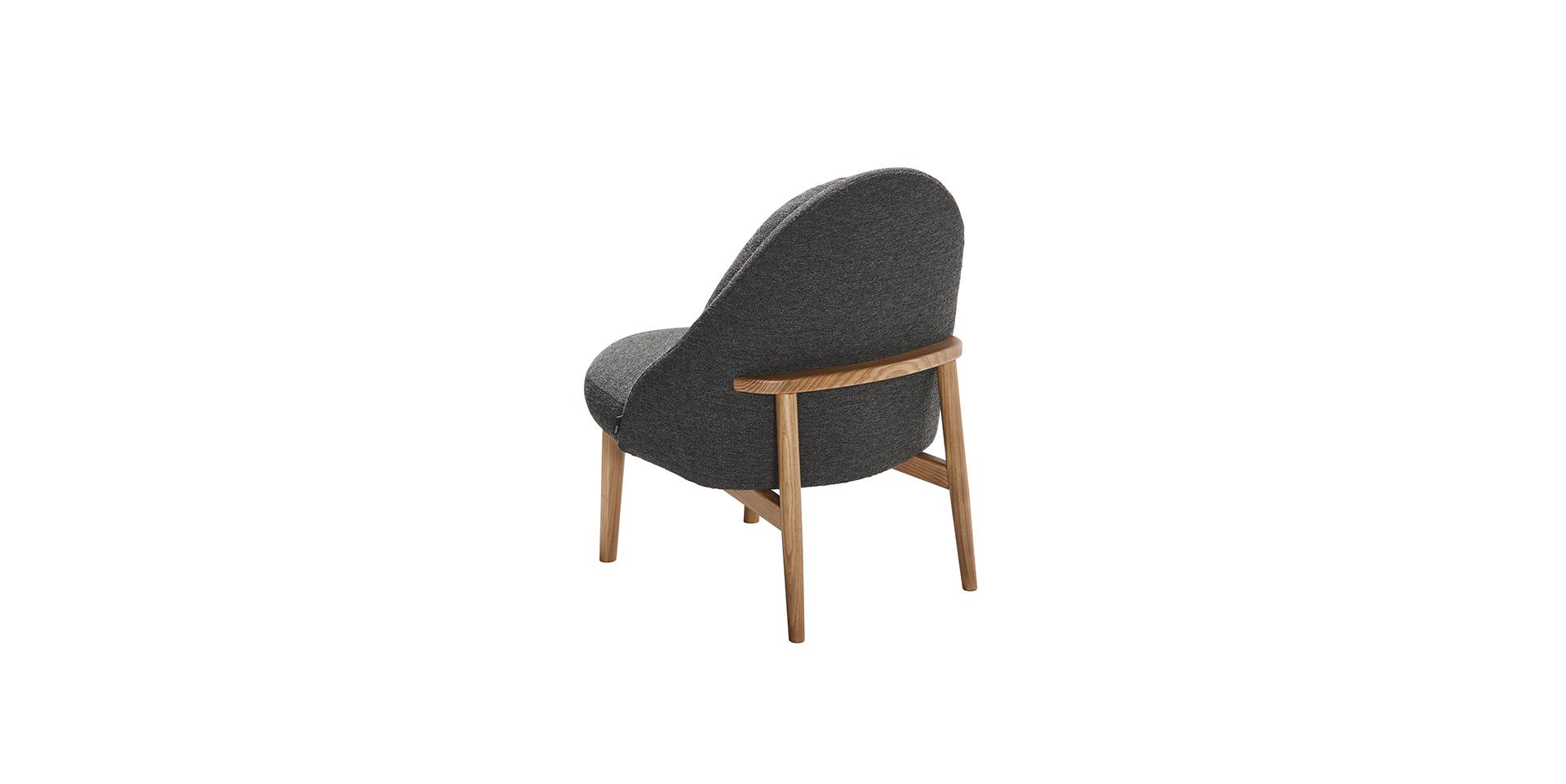 Fauteuil en tissu TOYA slider image n°4