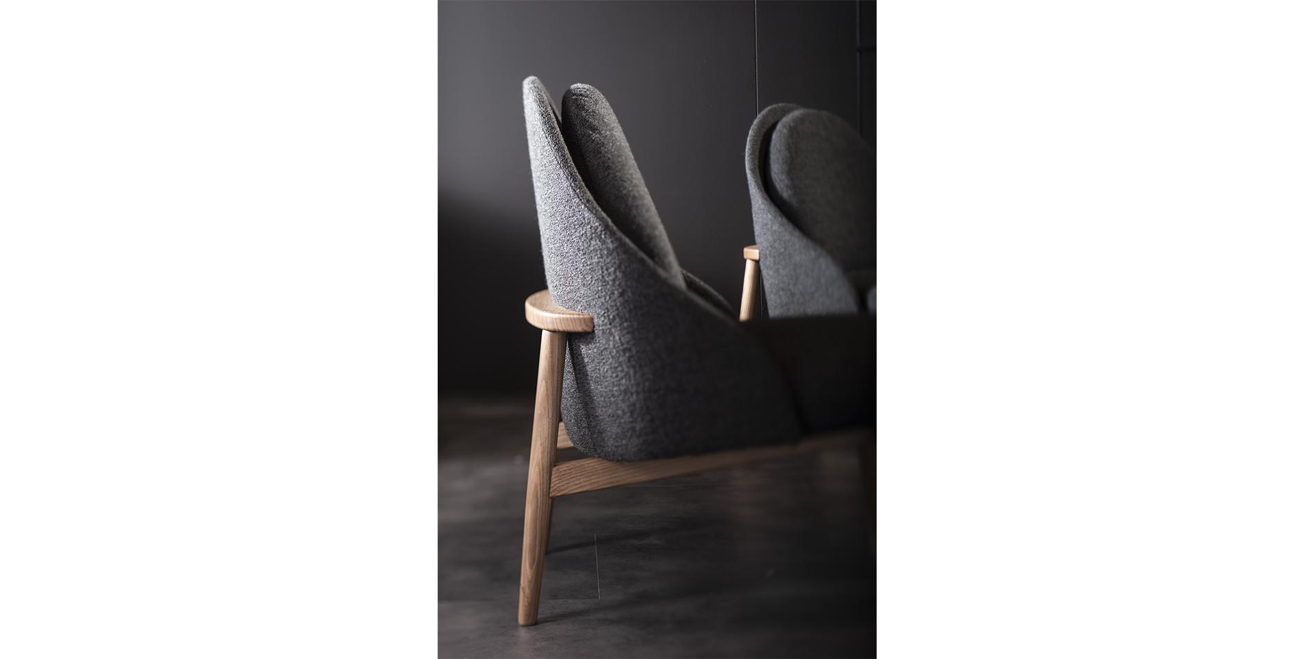 Fauteuil en tissu TOYA slider image n°7