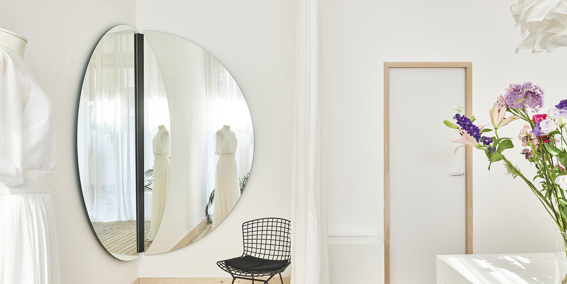 Miroir LUNA BLACK slider image n°1