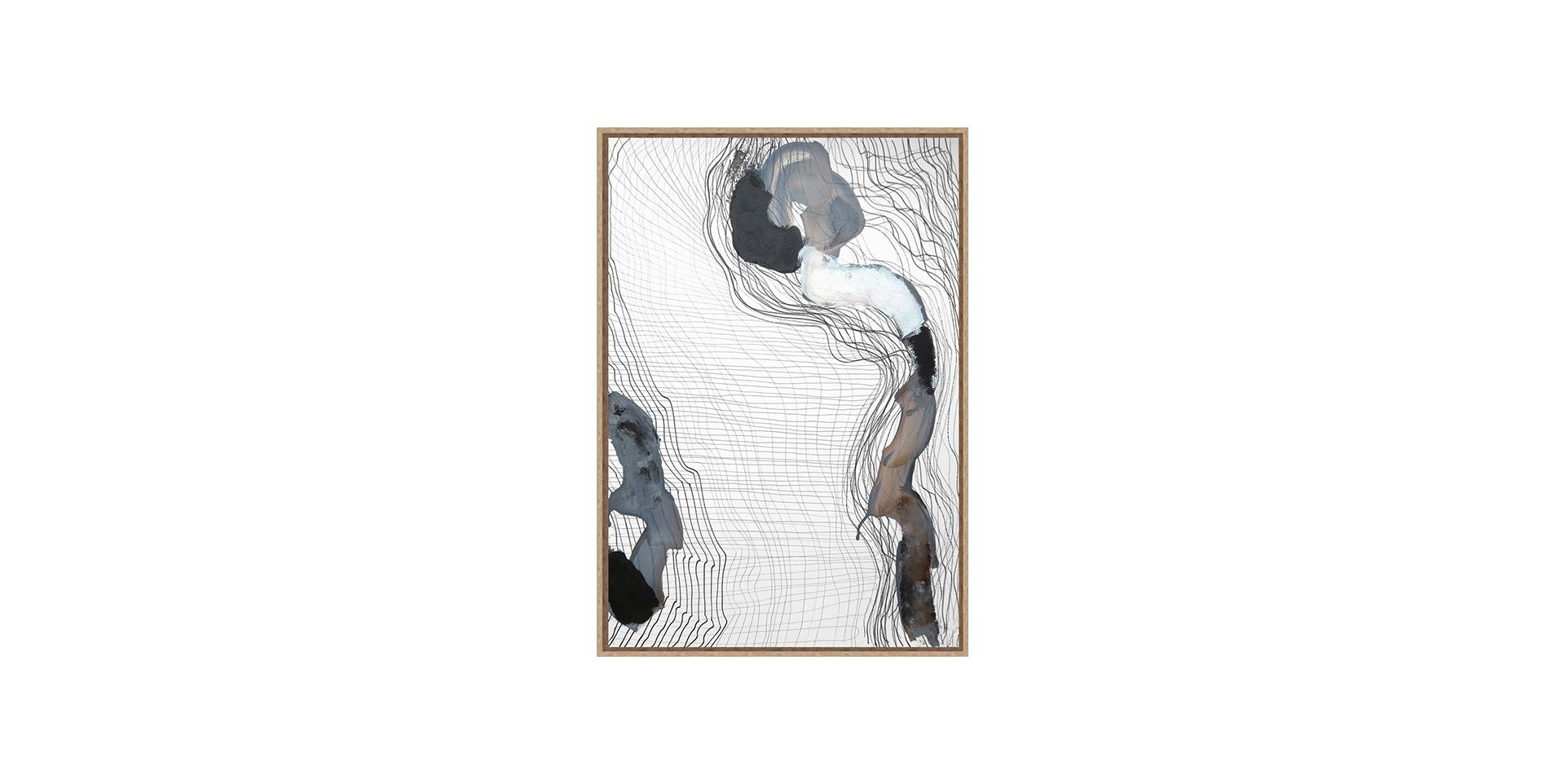 Tableau MY LABYRINTHE GRIS slider image n°2