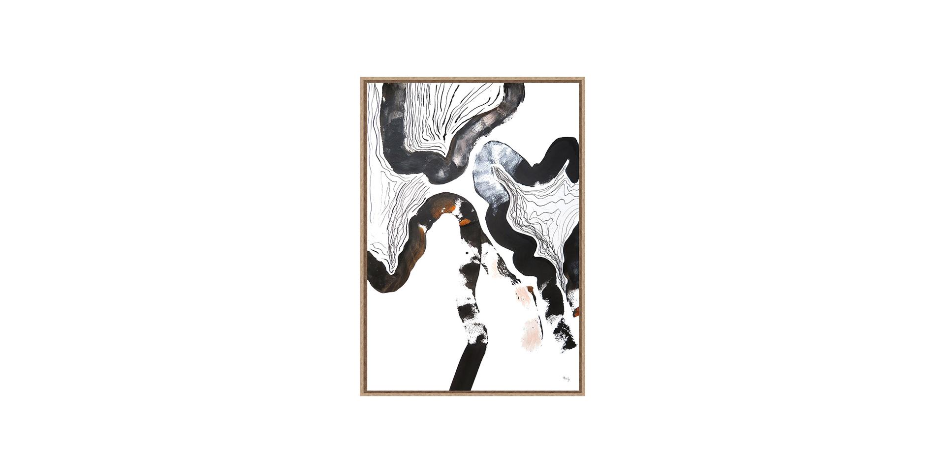 Tableau MY LABYRINTHE NOIR slider image n°2