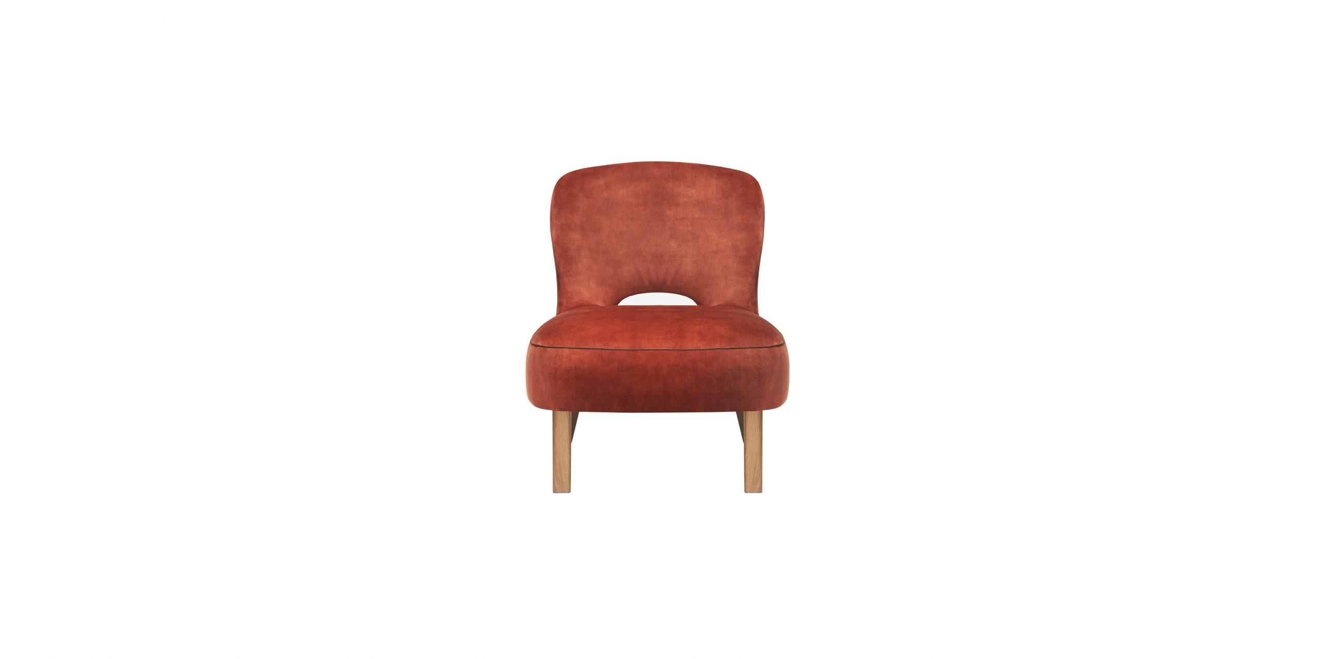 Fauteuil en tissu MOON slider image n°2