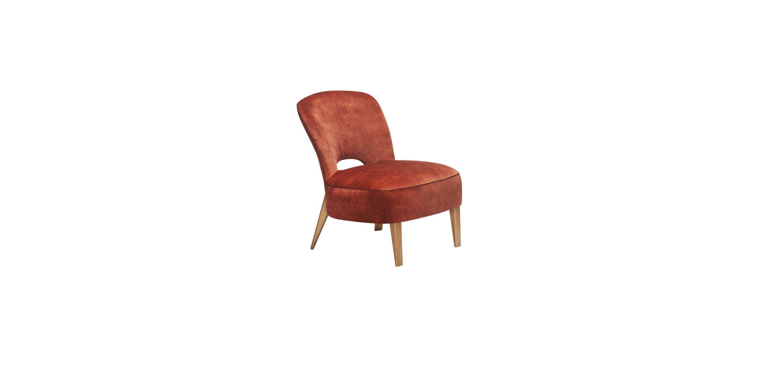 Fauteuil en tissu MOON slider image n°3