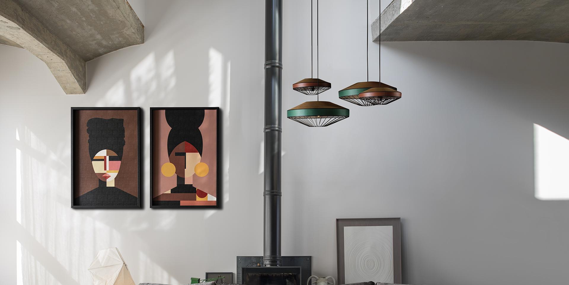 Luminaire ROSWELL slider image n°1