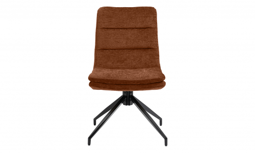 Chaise en tissu pivotante COLE
