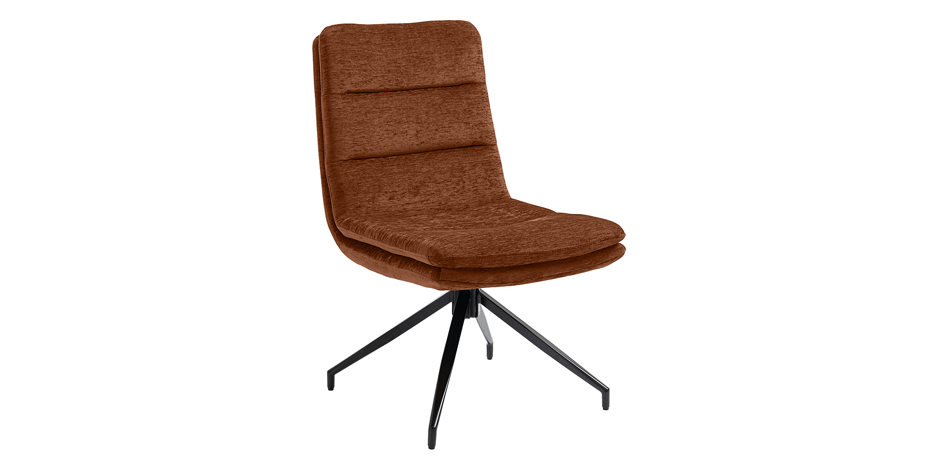 Chaise en tissu pivotante COLE slider image n°2