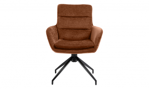 Fauteuil en tissu pivotant COLE
