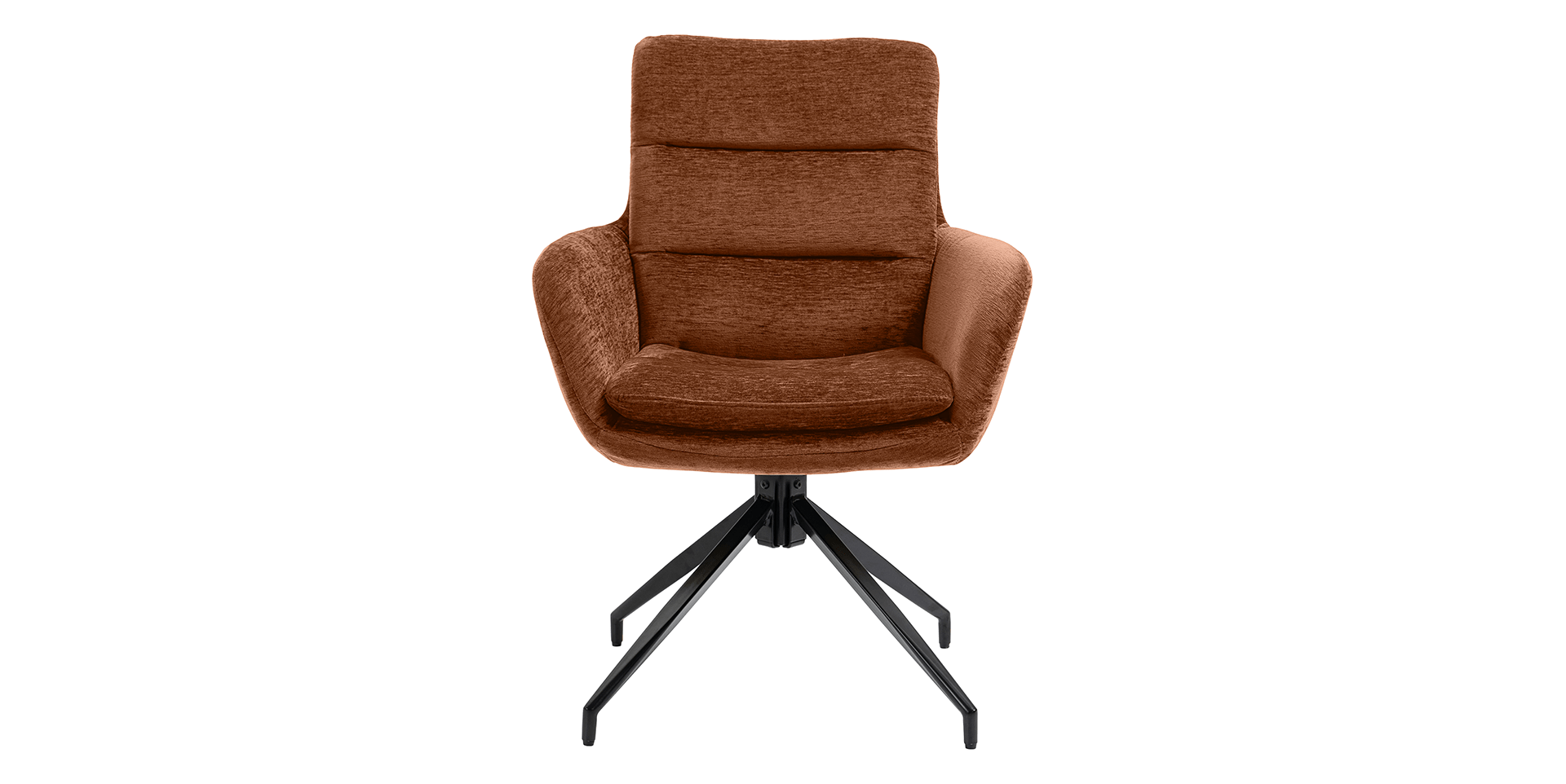 Fauteuil en tissu pivotant COLE slider image n°1