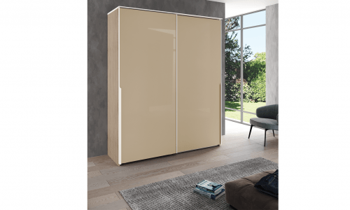 Armoire 2 portes coulissantes laquées BLOOM