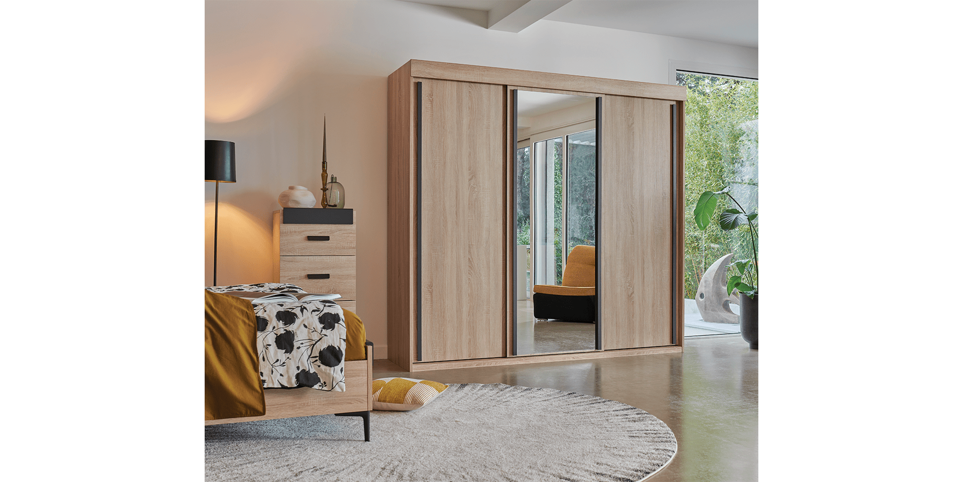 Armoire 2 portes coulissantes FIRST slider image n°3