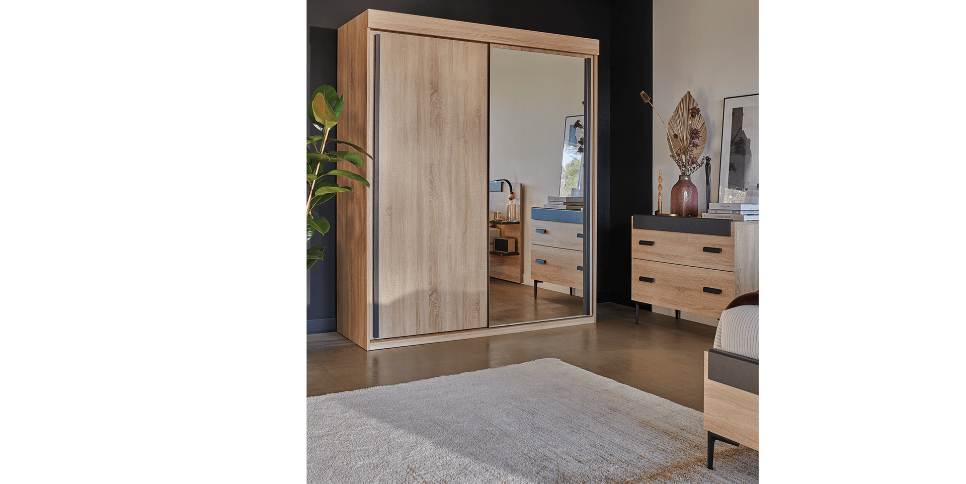 Armoire 2 portes coulissantes FIRST slider image n°1