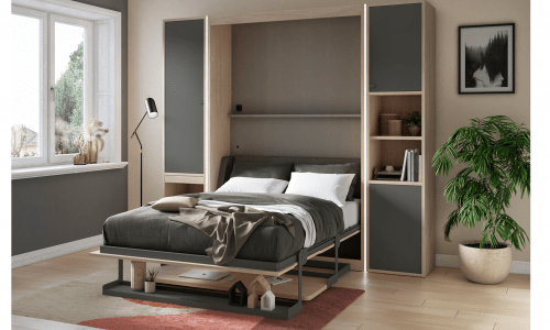 Lit escamotable vertical avec bureau SMART 1