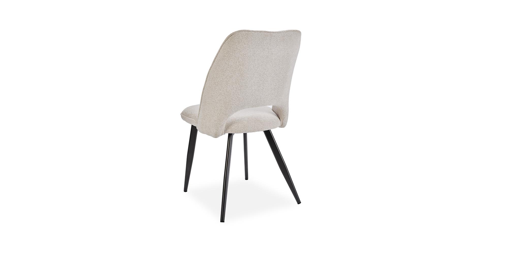 Chaise en tissu ROXANE slider image n°1