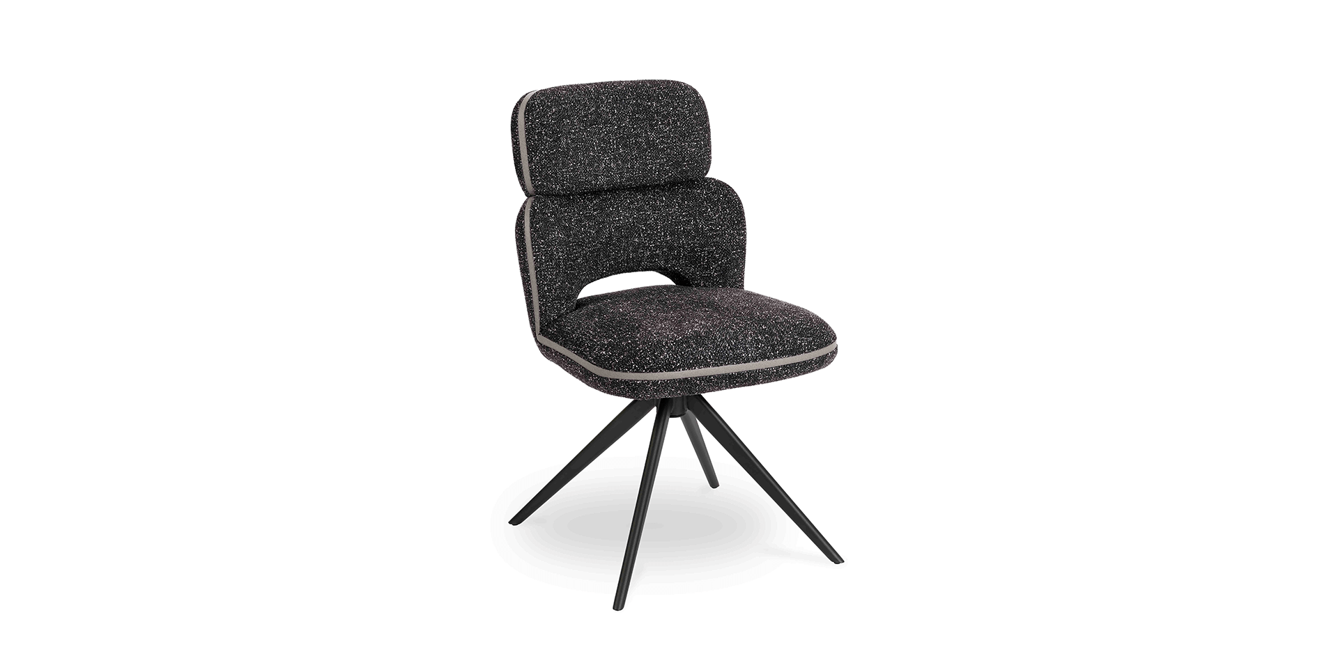 Chaise en tissu CELIA slider image n°7