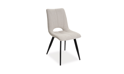 Chaise en tissu CORALIE
