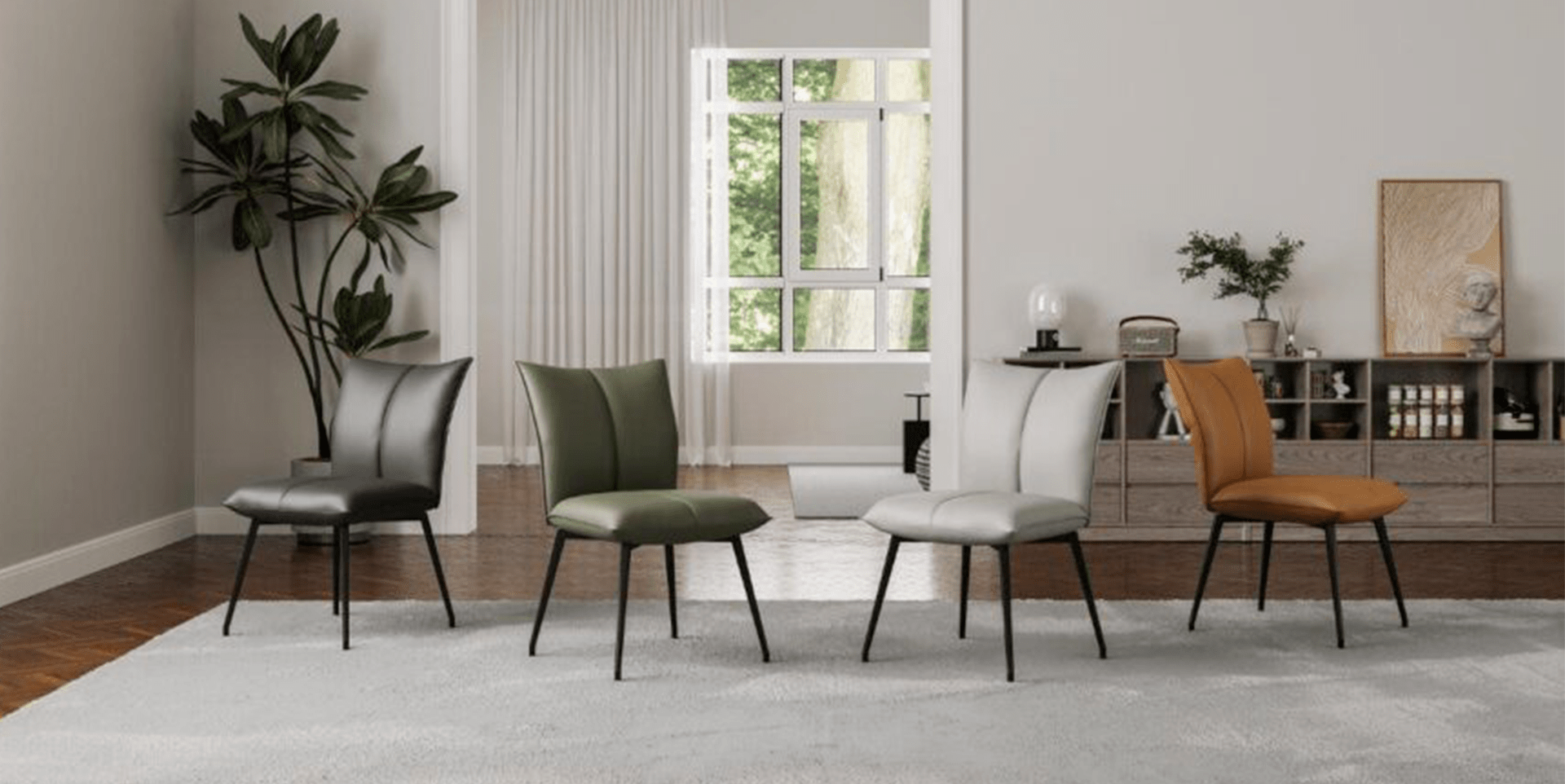 Chaise fixe MONET slider image n°1