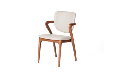 Chaise en cuir TEMPEST