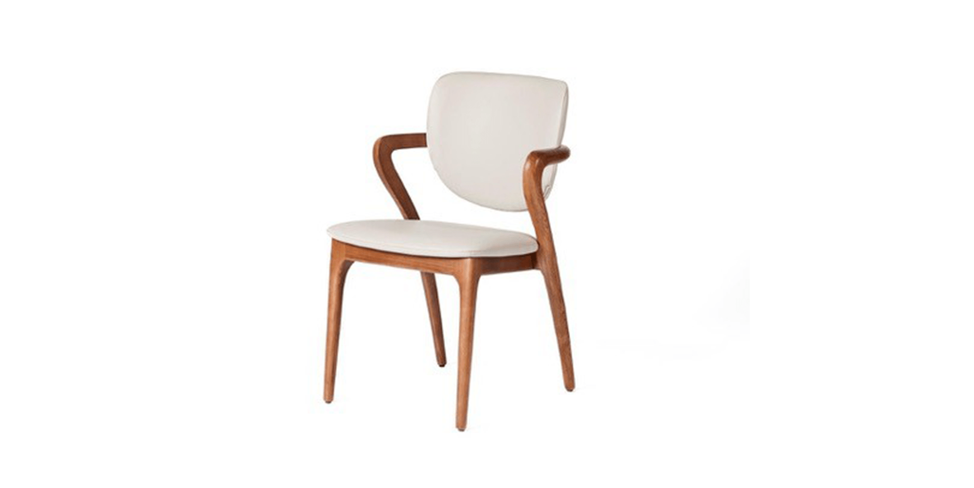 Chaise en cuir TEMPEST slider image n°2