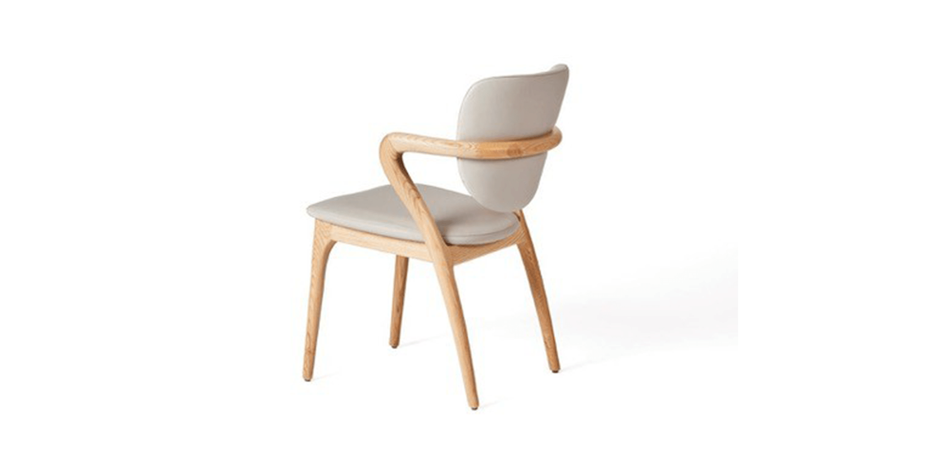 Chaise en cuir TEMPEST slider image n°4
