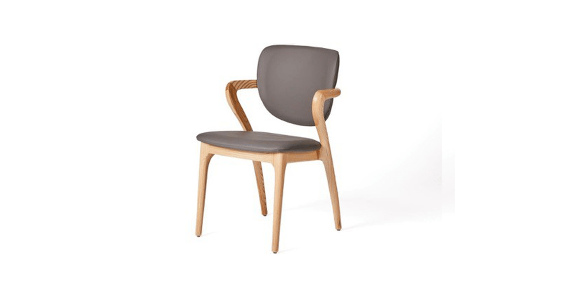 Chaise en cuir TEMPEST slider image n°5